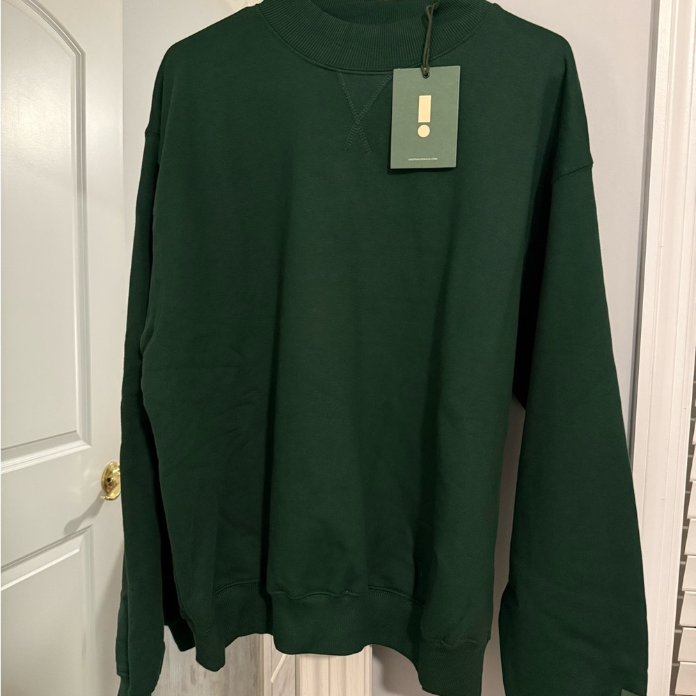 Daily Drills Forest Green Vintage Crew